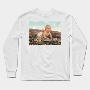 Feeling Love - Surreal/Collage Art Long Sleeve T-Shirt